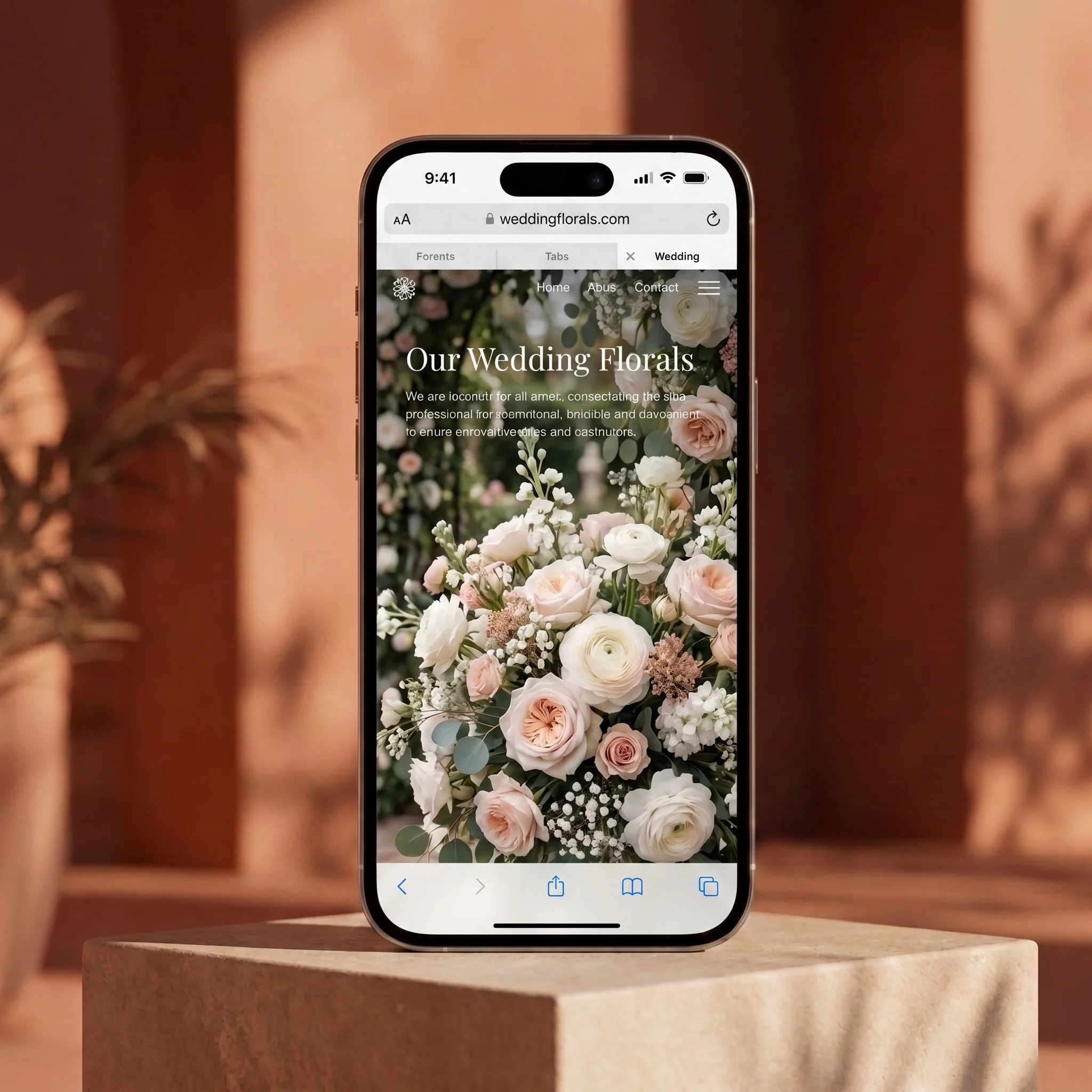 Identidad digital floral